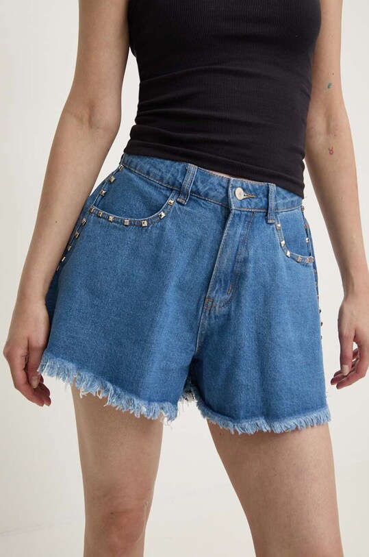 Answear Lab szorty jeansowe niebieski 2100.IJS