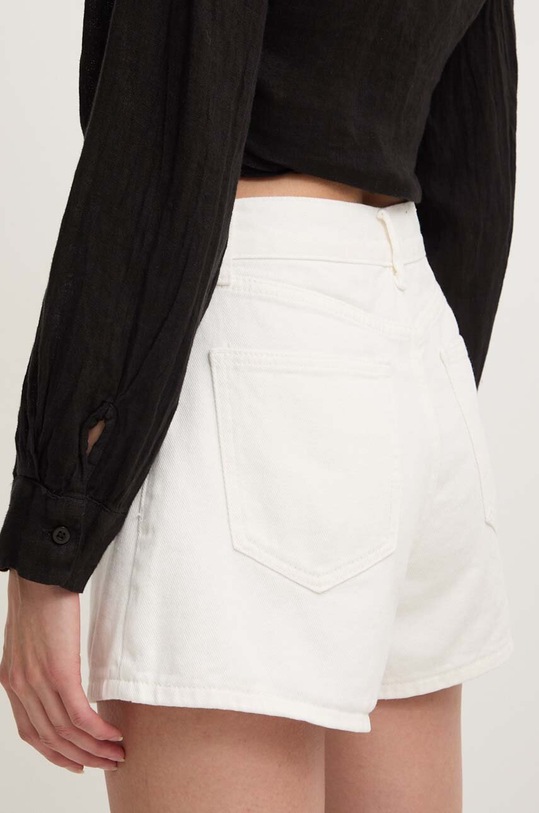 Îmbrăcăminte Answear Lab pantaloni scurti jeans rd2385.6.fkk alb