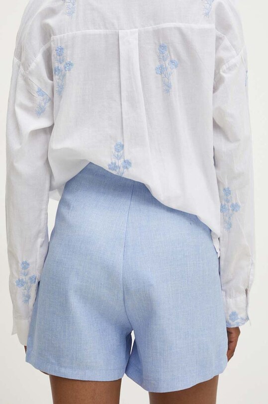 Îmbrăcăminte Answear Lab pantaloni scurti T1860.HMS albastru
