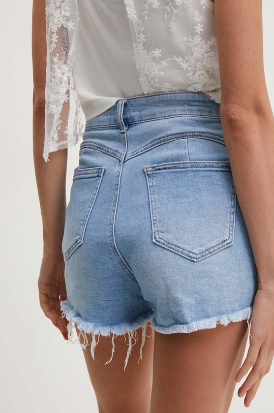 Îmbrăcăminte Answear Lab pantaloni scurti jeans F2509.HWK albastru