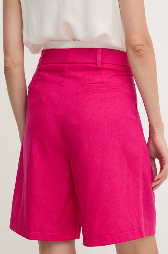 Odzież Answear Lab szorty lniane L0926.HMS różowy