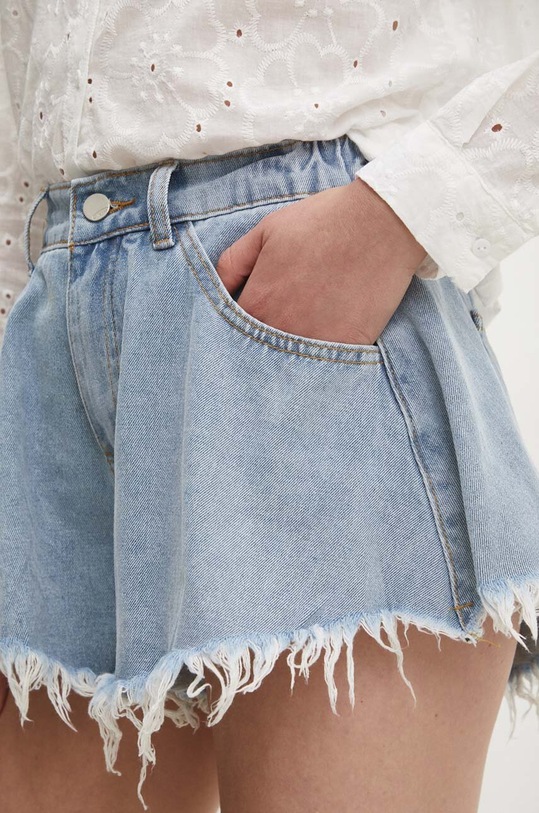 Answear Lab szorty jeansowe niebieski s21055.wms