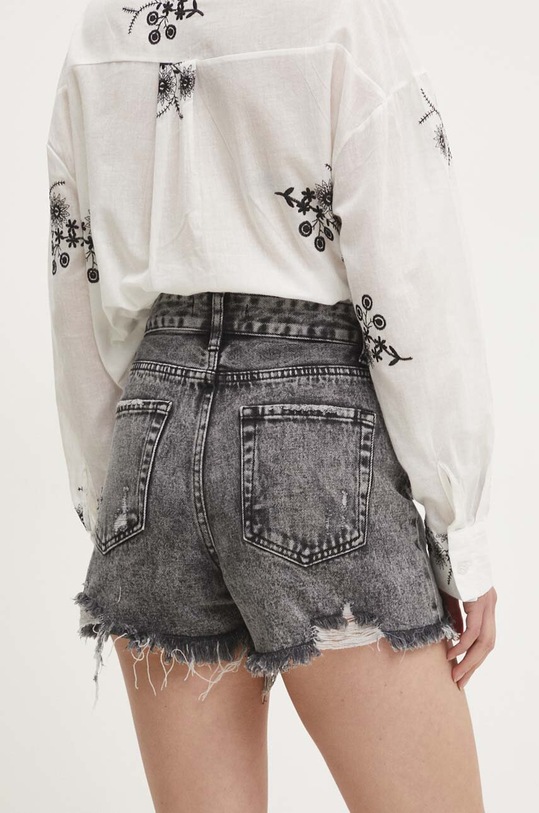 Odzież Answear.LAB szorty jeansowe h6000.5.wms szary