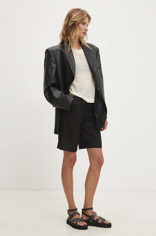 Šortky Answear.LAB 6198.TJS čierna WZ24