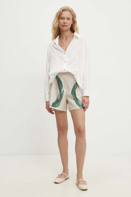 Answear.LAB szorty rm.432.fjs zielony WZ24