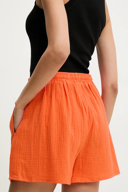 Îmbrăcăminte Answear Lab pantaloni scurti din bumbac 152402.2.fh portocaliu