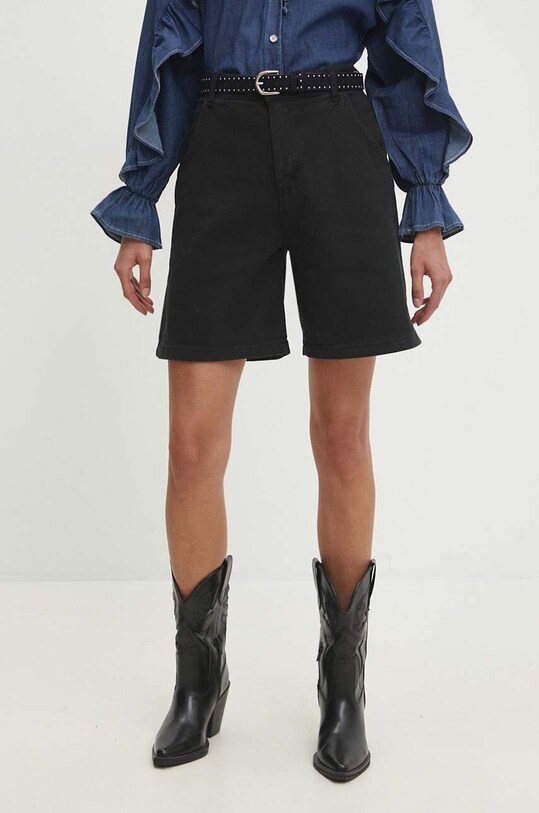 Джинсовые шорты Answear.LAB sh2301.ims чёрный WZ24