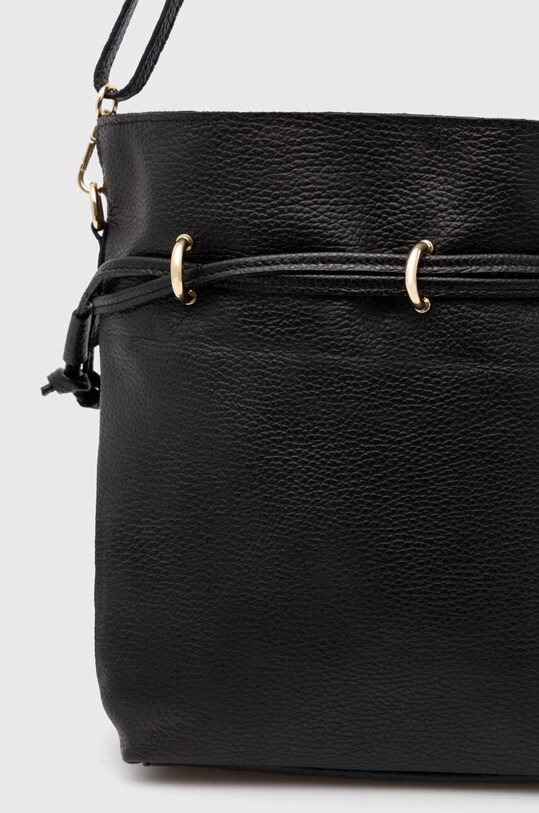 Accesorii Answear Lab poseta de piele 243805.HWK negru