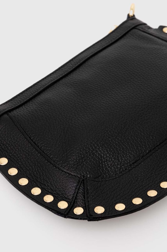 Шкіряна сумочка Answear.LAB чорний 960.HWK