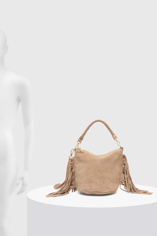 Answear Lab geanta de mana din piele intoarsa 775.HWK