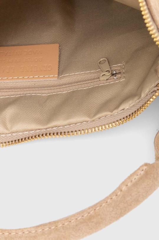 Answear Lab geanta de mana din piele intoarsa 775.HWK bej