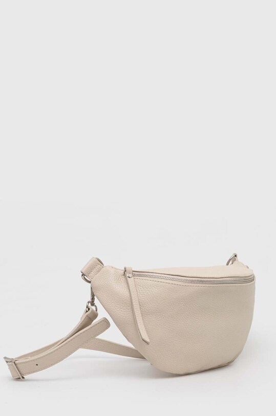 Answear Lab borseta de piele 747.HWK bej WW25