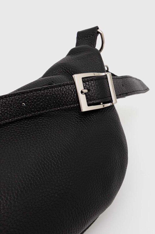 Answear Lab borseta de piele negru 747.HWK