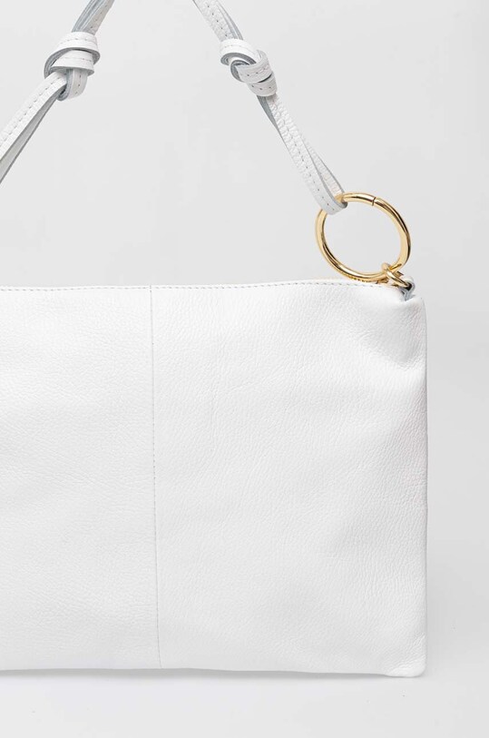 Kožená kabelka Answear.LAB biela 940.HWK