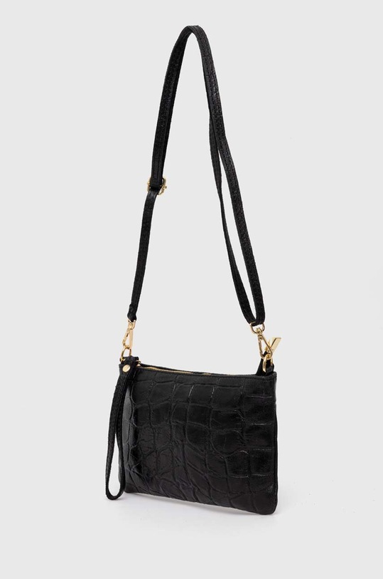 Δερμάτινη τσάντα Answear.LAB 679.HWK μαύρο WW25