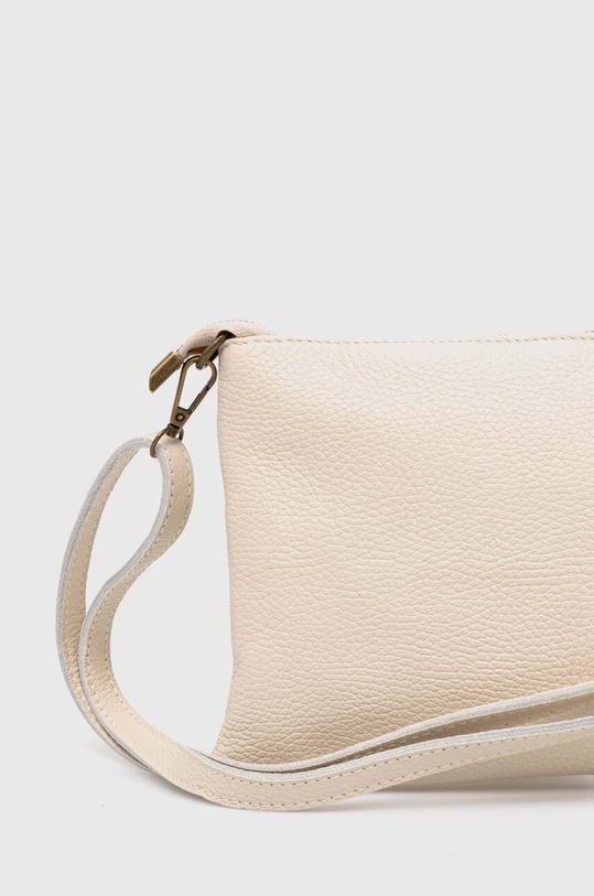 Answear Lab torebka skórzana beżowy 625.HWK
