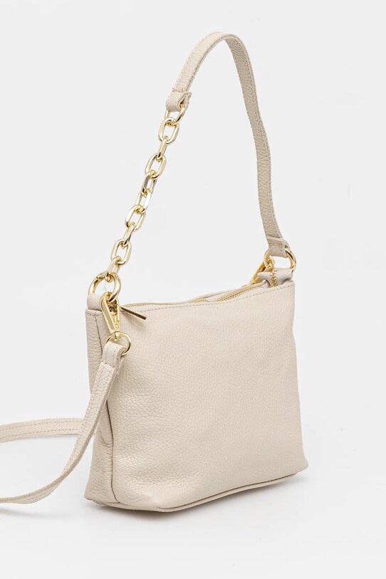 Answear.LAB torebka skórzana 932.HWK beżowy WW25
