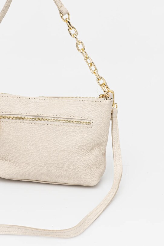 Akcesoria Answear.LAB torebka skórzana 932.HWK beżowy