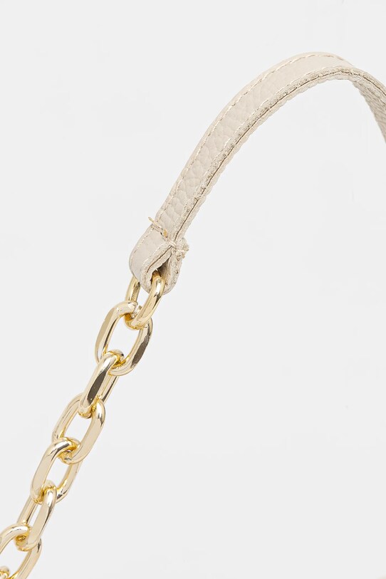 Answear.LAB torebka skórzana beżowy 932.HWK