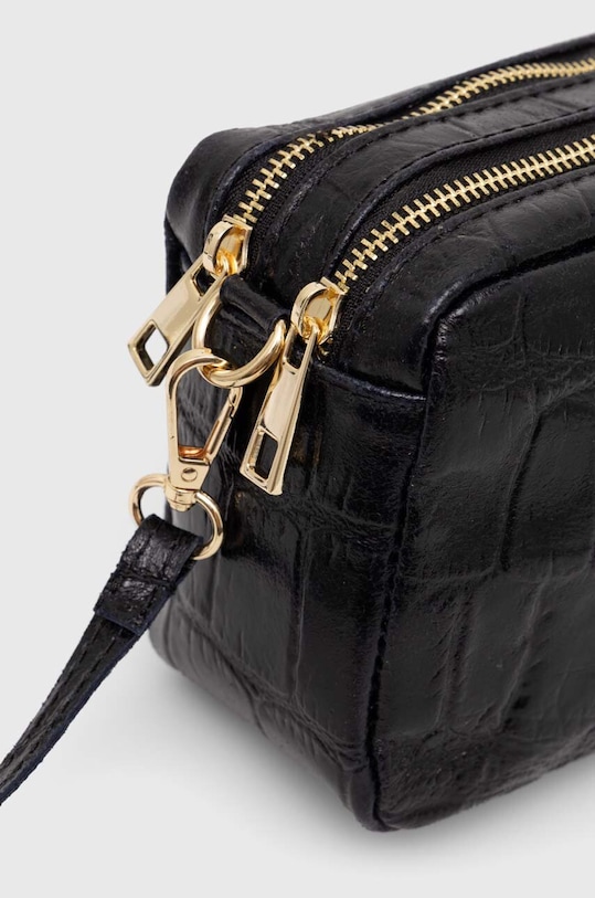 Kožená kabelka Answear.LAB černá 446.2.HWK