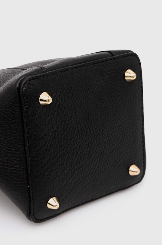 Δερμάτινη τσάντα Answear.LAB 1656.HWK μαύρο