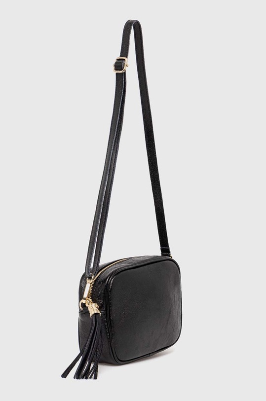 Δερμάτινη τσάντα Answear.LAB 47a.FKK μαύρο WZ24