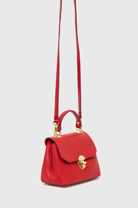 Kožená kabelka Answear.LAB 1062.iw červená WZ24