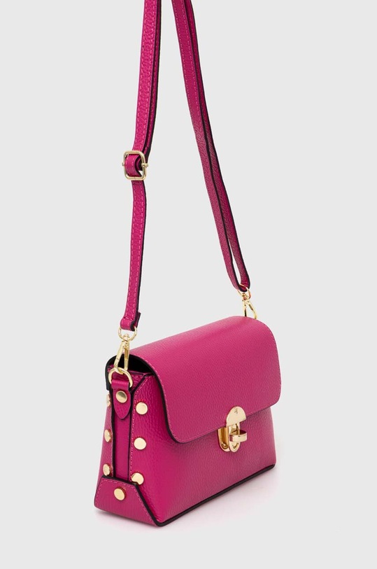 Answear Lab torebka skórzana 1053.iw różowy WZ24