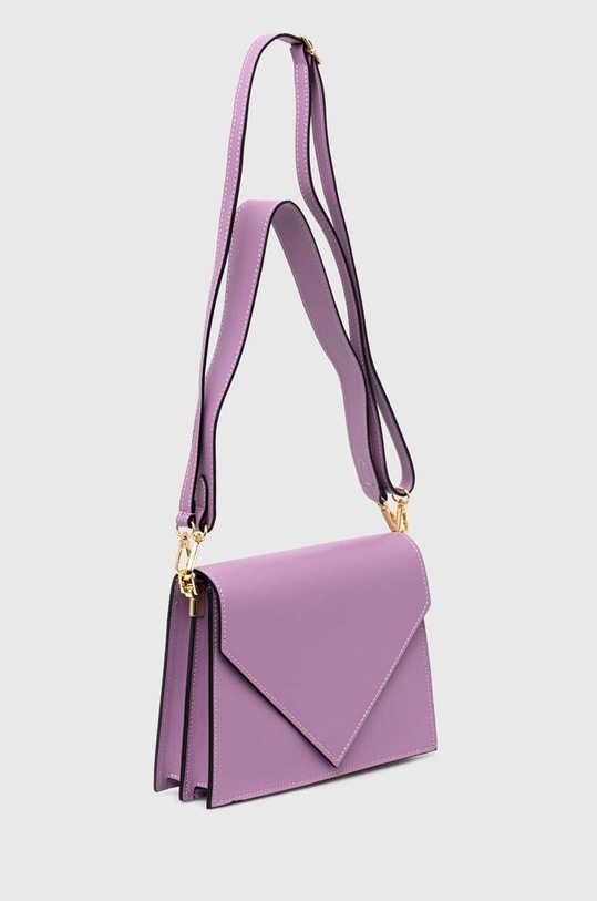 Kožená kabelka Answear.LAB 867.iw fialová WZ24