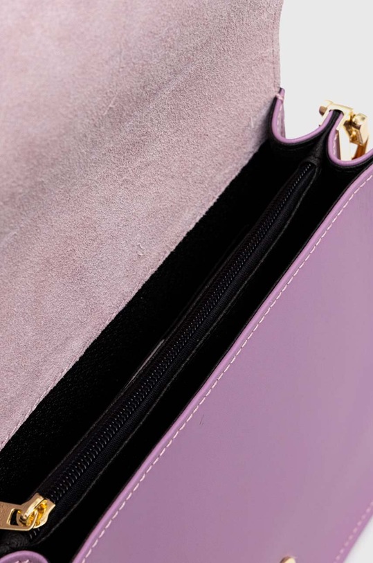 Kožená kabelka Answear.LAB 867.iw fialová