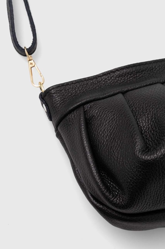 Answear.LAB torebka skórzana czarny 2412131.HMS