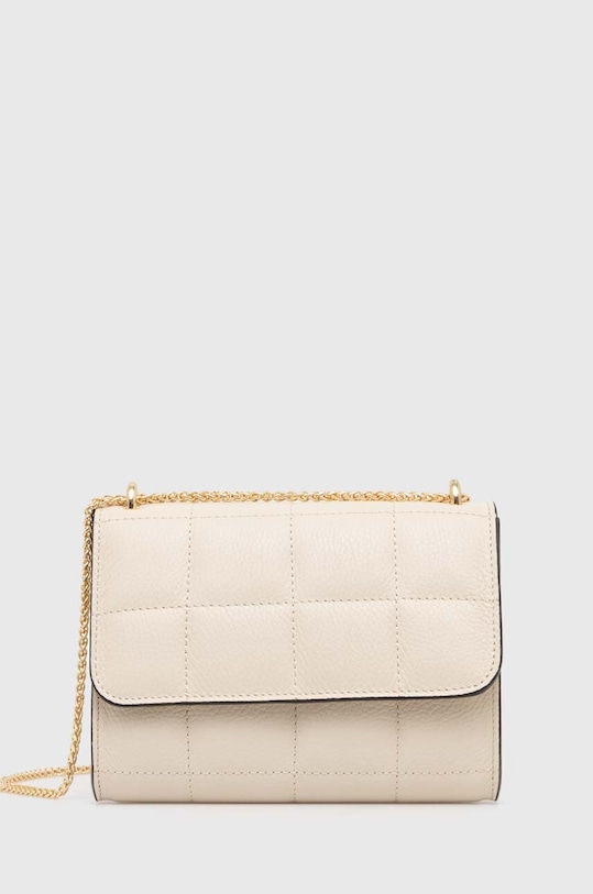 Kožna torba Answear.LAB bez uzorka bež 23100161.HMS