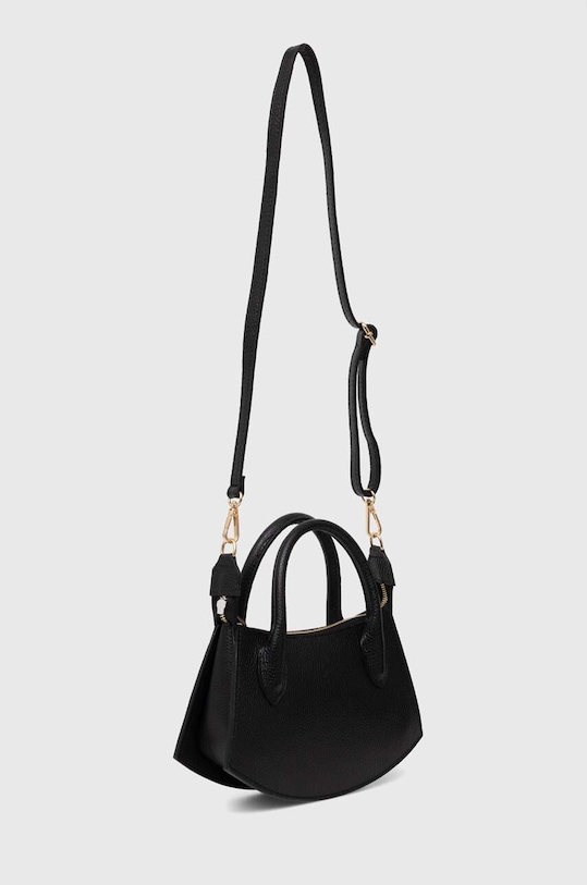 Answear.LAB torebka skórzana 2414231.HMS czarny WZ24