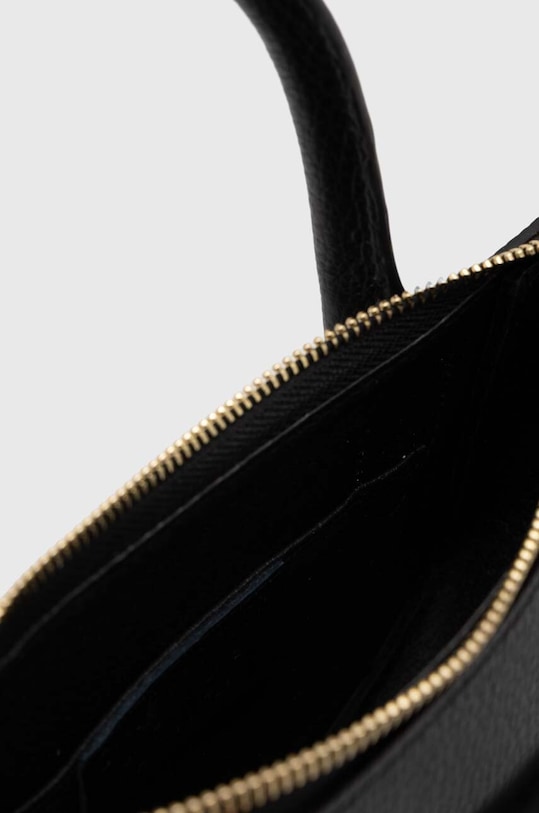 Answear.LAB torebka skórzana 2414231.HMS czarny