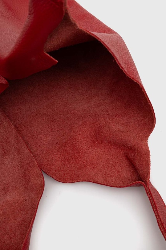 Answear Lab torebka skórzana 5200151.HMS czerwony