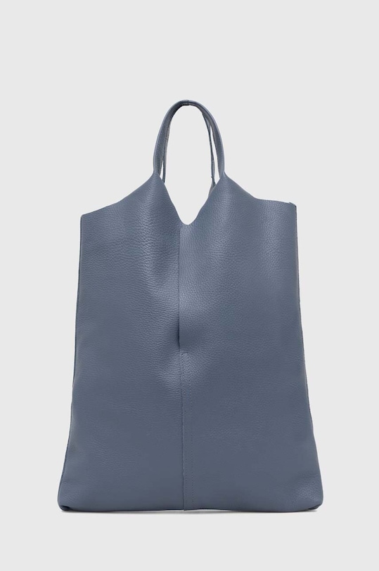 Answear Lab torebka skórzana skóra licowa niebieski 5200151.HMS