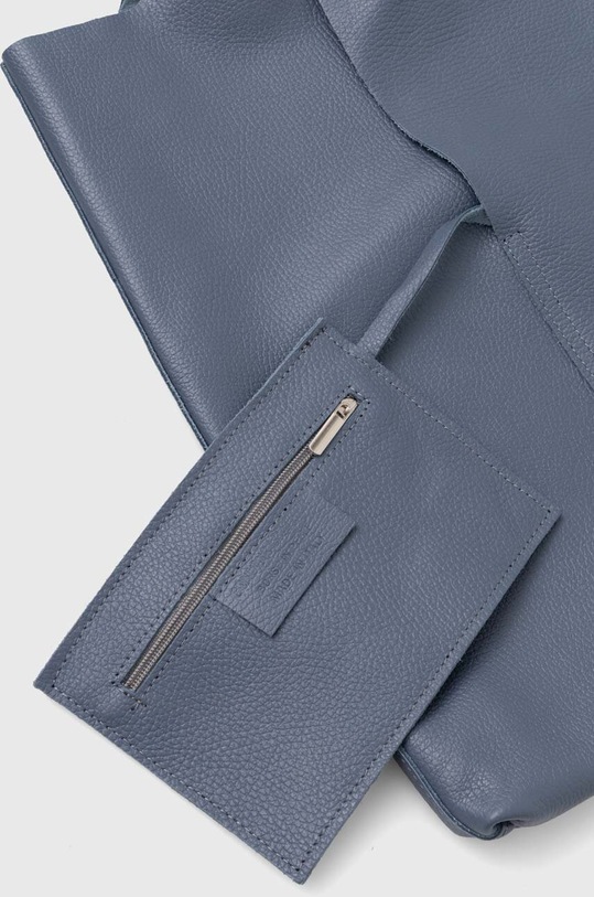 Answear Lab torebka skórzana niebieski 5200151.HMS