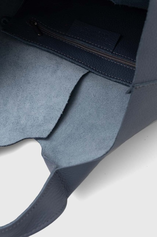 Answear Lab torebka skórzana 5200151.HMS niebieski