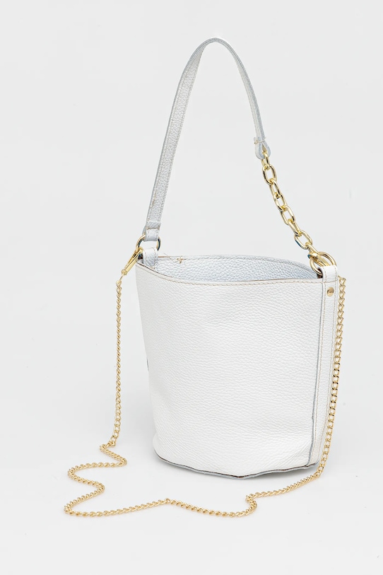 Accesorii Answear Lab poseta de piele 956.HWK alb