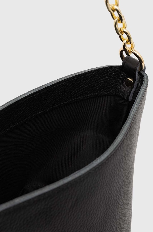 Kožená kabelka Answear.LAB 956.HWK čierna