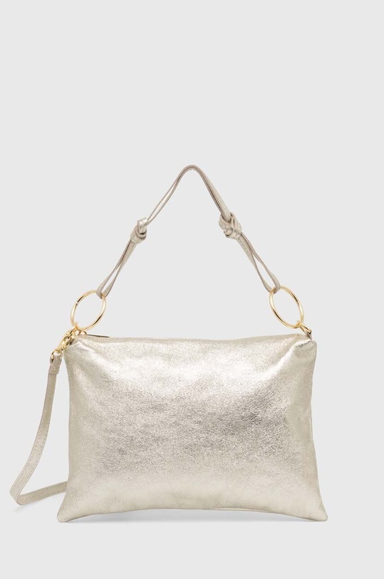 Kožená kabelka Answear.LAB přírodní kůže zlatá 940.1HWK