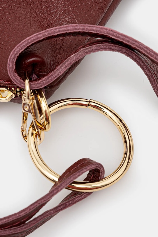 Шкіряна сумочка Answear.LAB бордо 940.1HWK