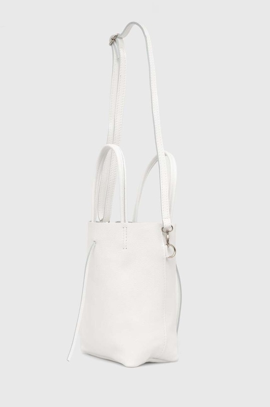 Kožna torba Answear.LAB 838.HWK bijela WZ24