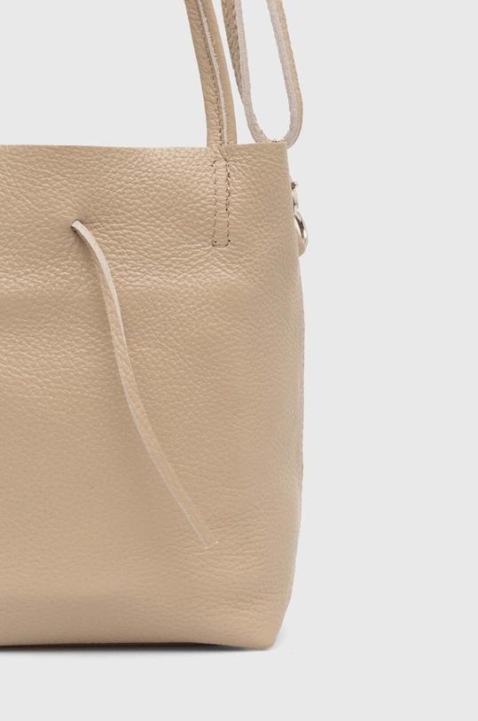 Kiegészítők Answear.LAB bőr táska 838.HWK bézs