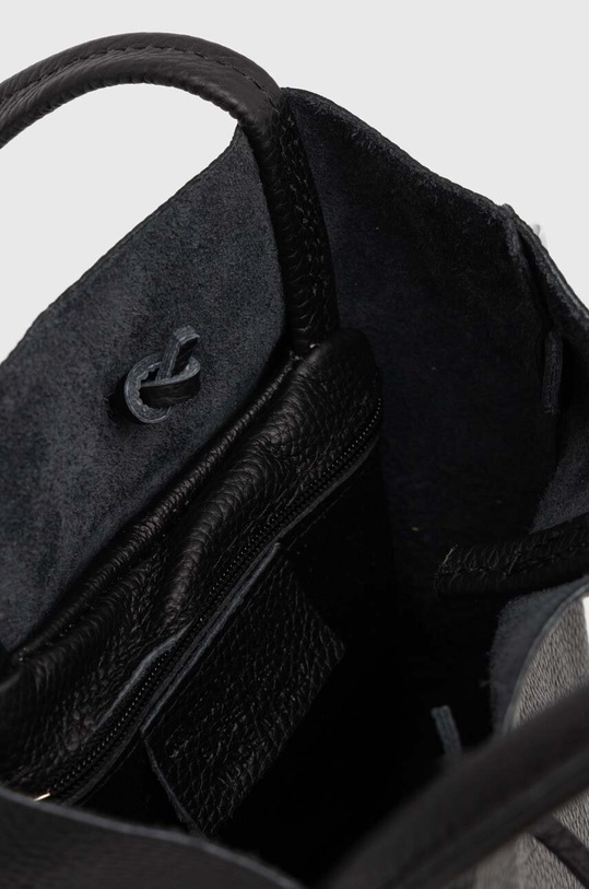 Answear Lab torebka skórzana czarny 838.HWK