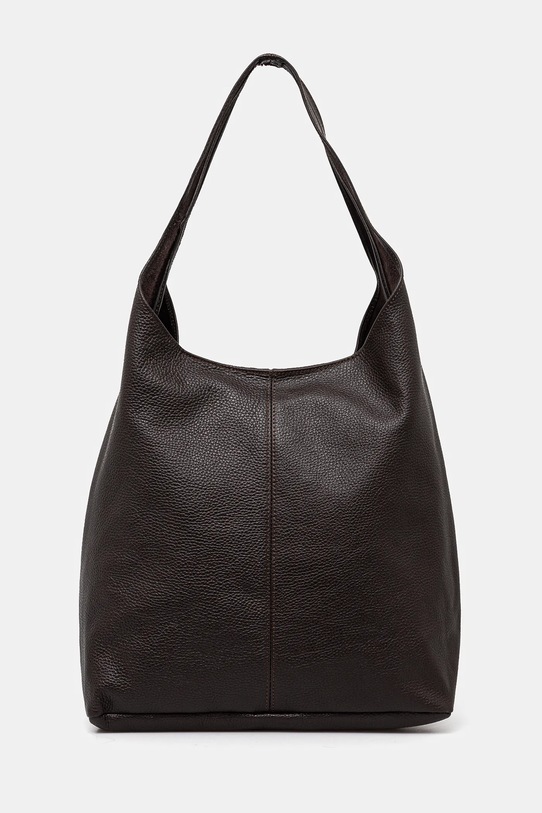 Akcesoria Answear.LAB torebka skórzana 920.HWK brązowy