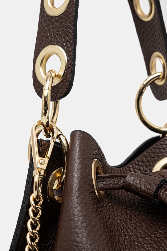 Kožená kabelka Answear.LAB hnedá 926.1HWK