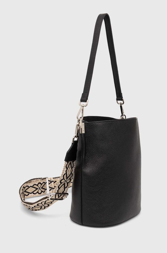 Answear.LAB bőr táska 813.HWK fekete WZ24