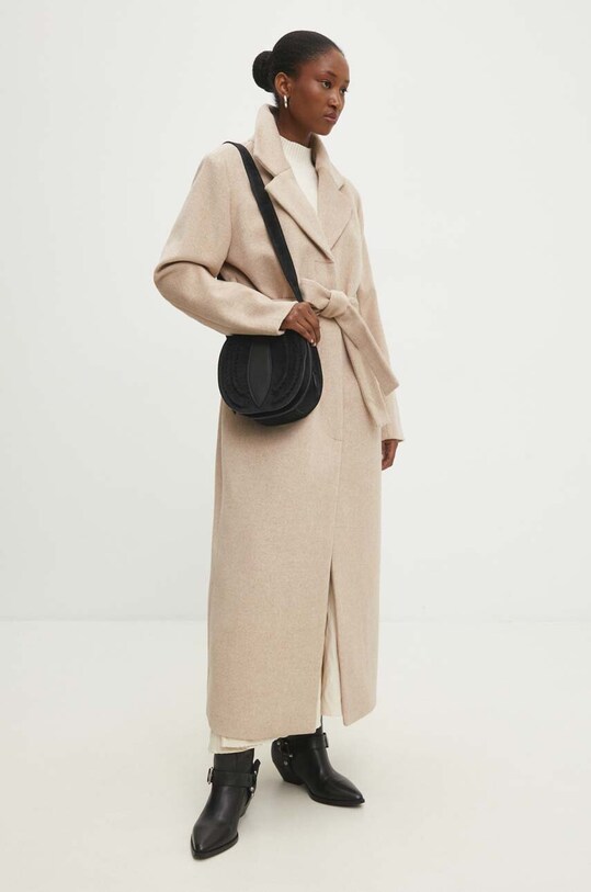 Kožená kabelka Answear.LAB 1043.IKK čierna WZ24