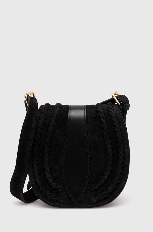 Doplnky Kožená kabelka Answear.LAB 1043.IKK čierna